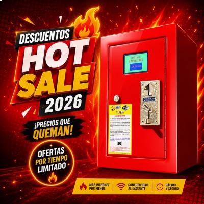 Máquina Expendedora De Wifi Negocio Internet Vending